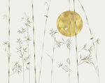 中式竹子月亮