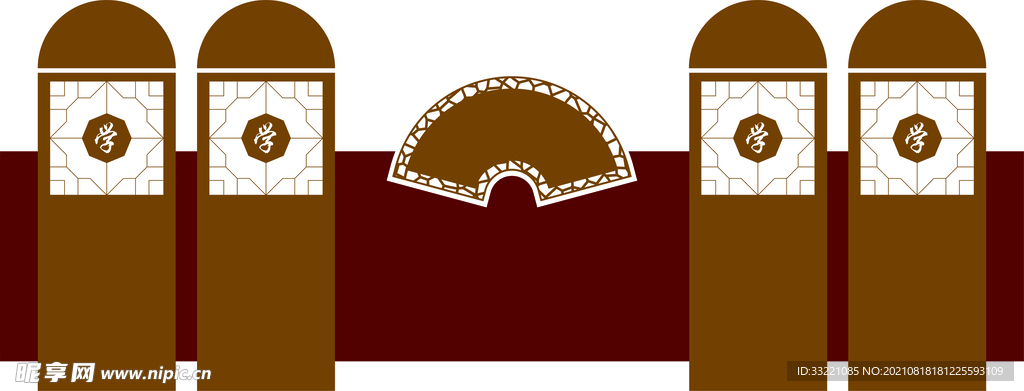 党建文化墙模板