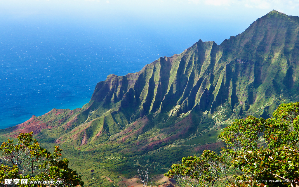 名山大山山脉 