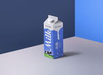牛奶盒样机牛奶包装样机