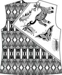 后片花纹