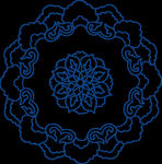 中国风古典青花瓷图案