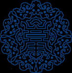 中国风古典青花瓷图案