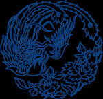 中国风古典青花瓷图案