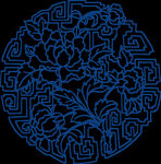 中国风古典青花瓷图案