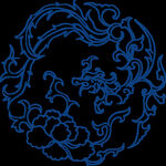 中国风古典青花瓷图案
