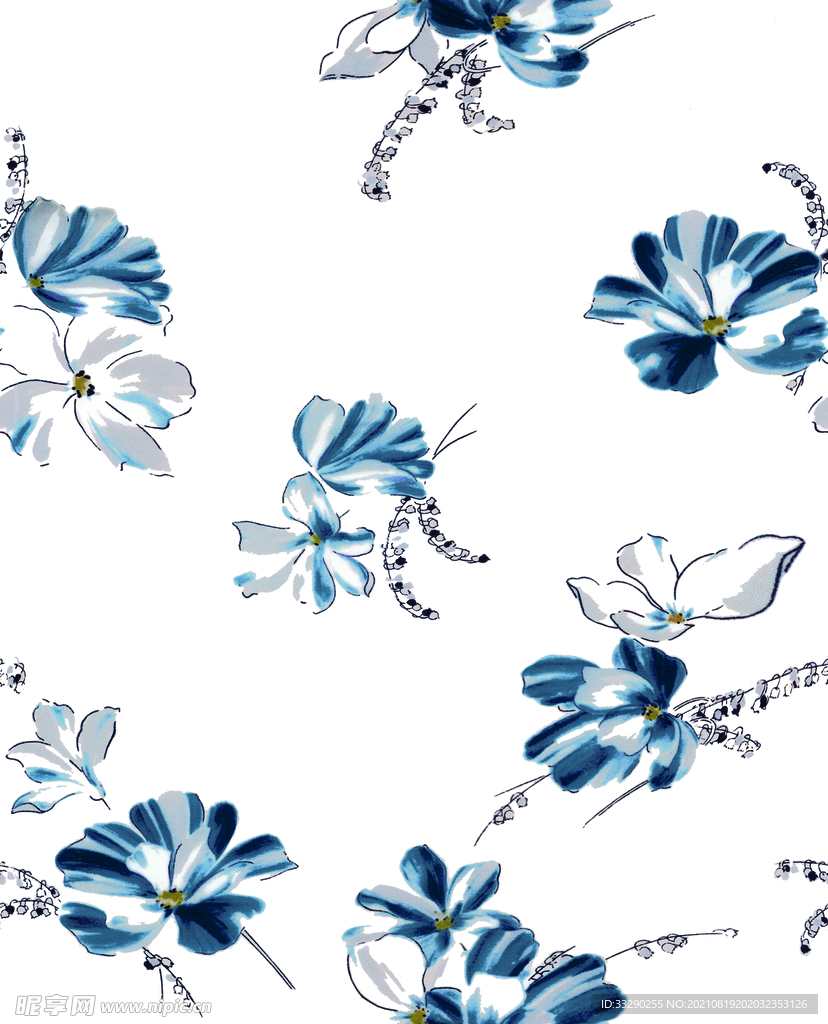 小碎花 