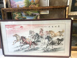 马到成功国画
