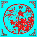 葡萄剪纸
