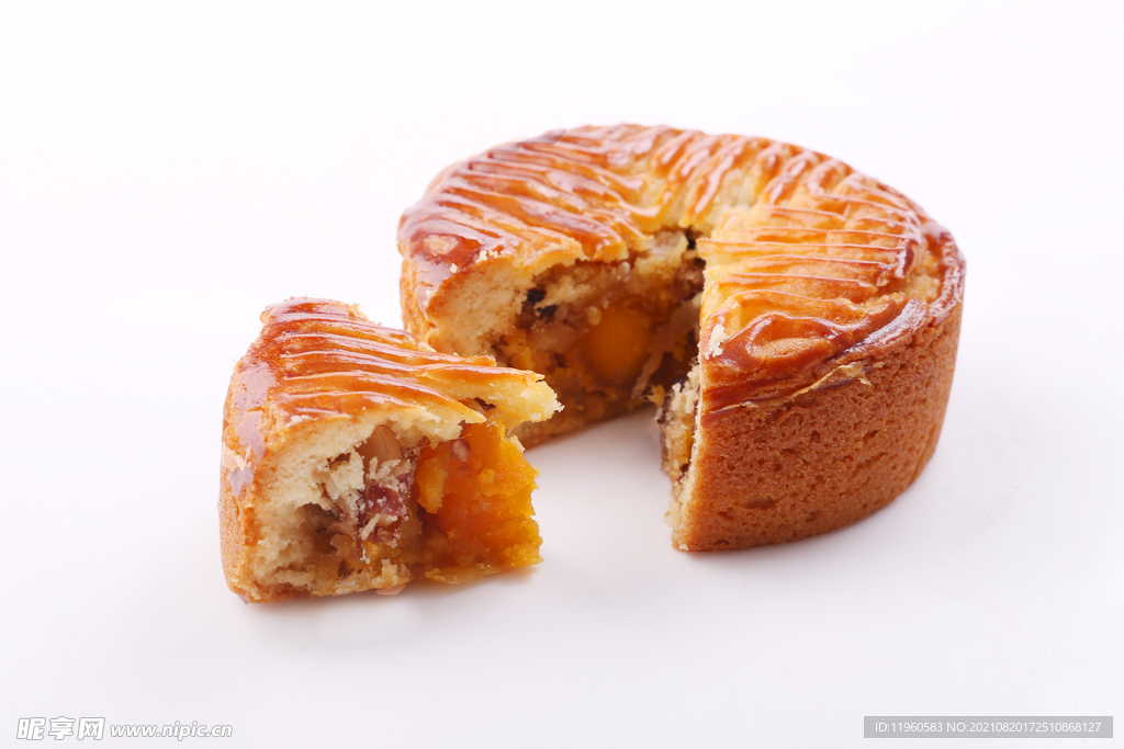 中秋五仁蛋黄月饼