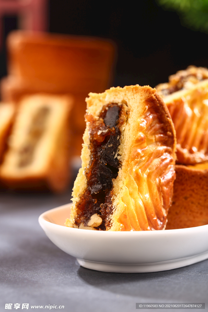 中秋月饼 豆沙月饼