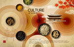韩式传统古典食材海报