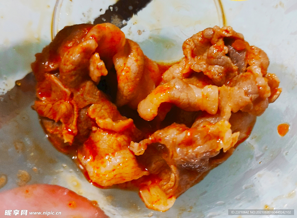 爱心火锅肉卷