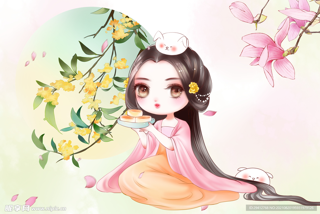 中秋插画
