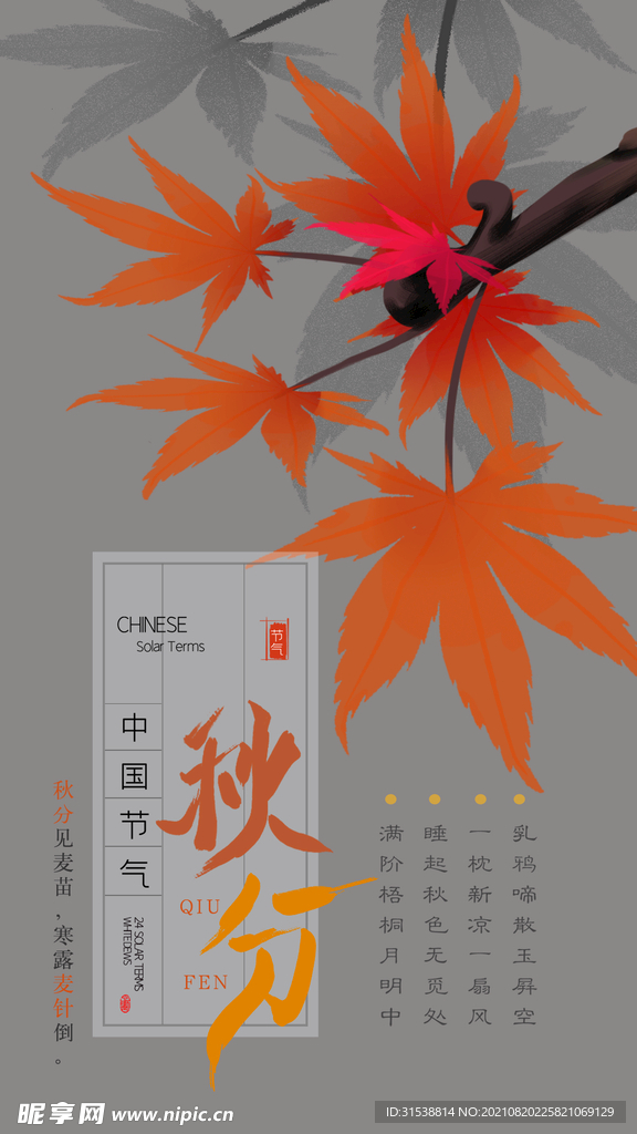  秋分海报