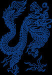 中国风古典青花瓷图案