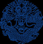 中国风古典青花瓷图案
