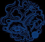 中国风古典青花瓷图案