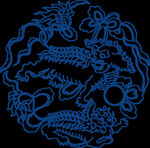 中国风古典青花瓷图案