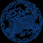 中国风古典青花瓷图案