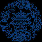 中国风古典青花瓷图案