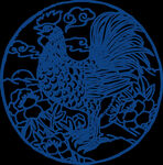 中国风古典青花瓷图案