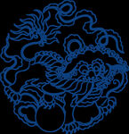 中国风古典青花瓷图案