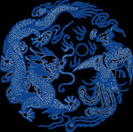 中国风古典青花瓷图案