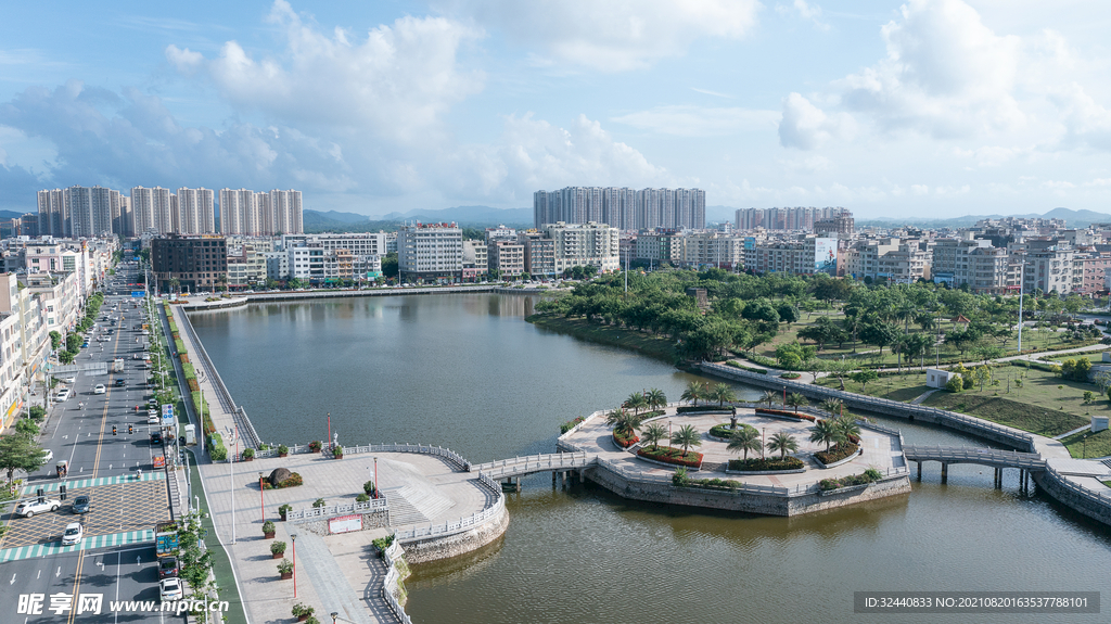 风景湖