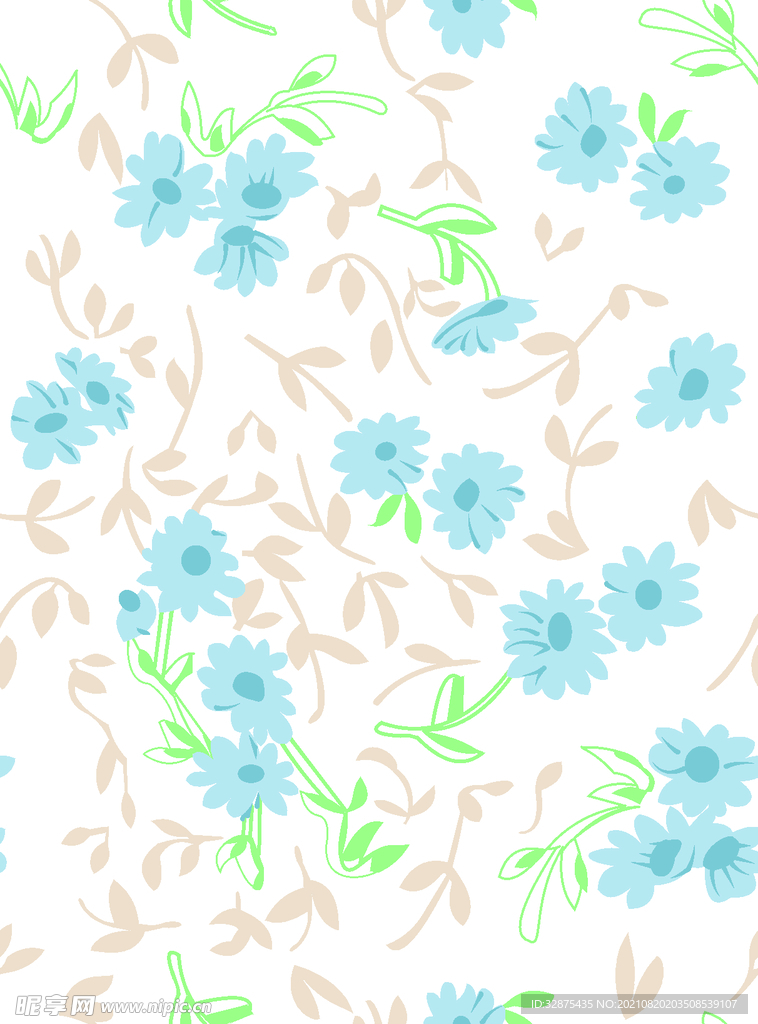 小碎花 