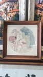 荷花国画