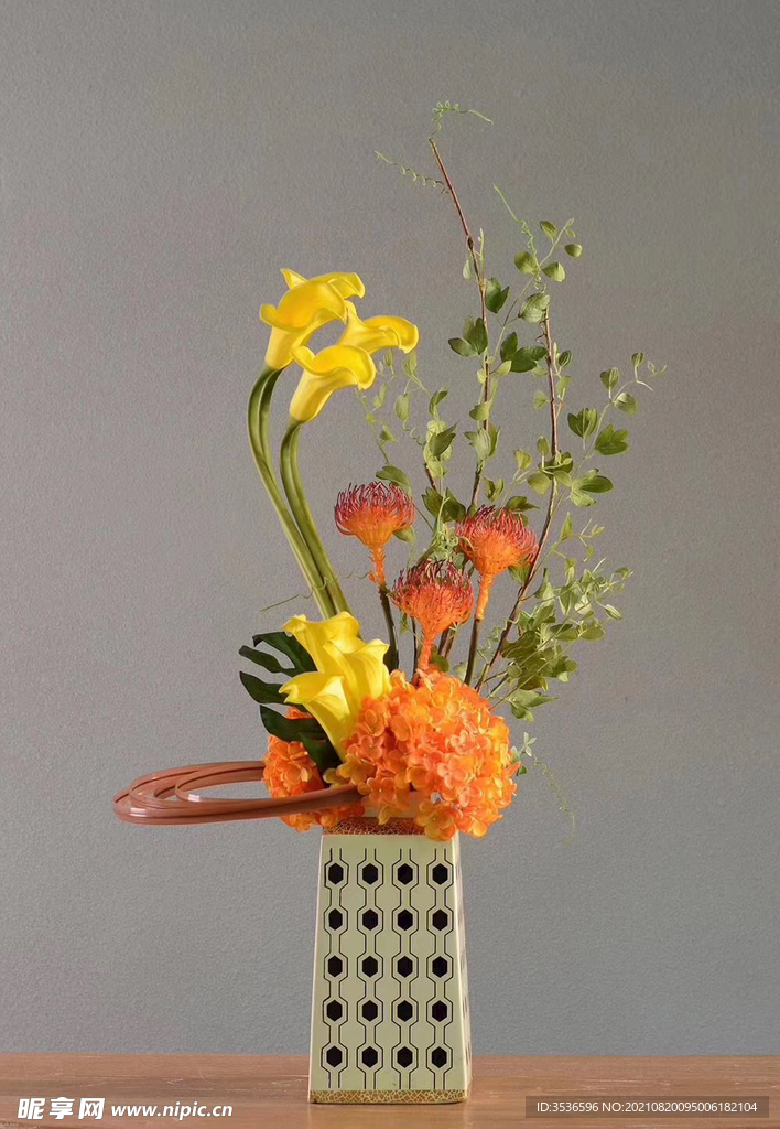 插花