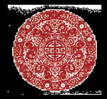  中国风中式窗花图案素材