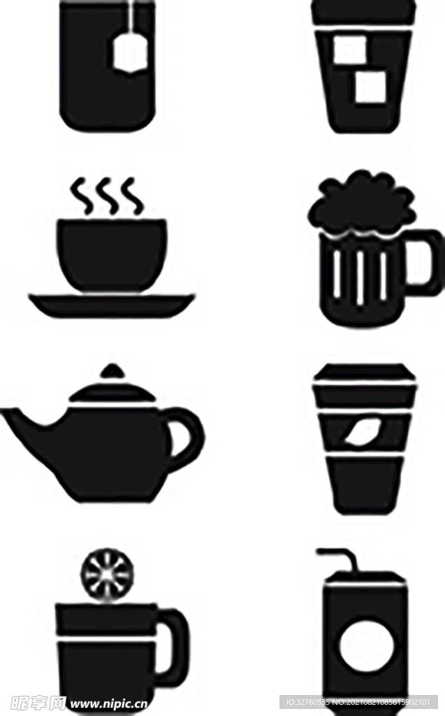 杯子矢量图
