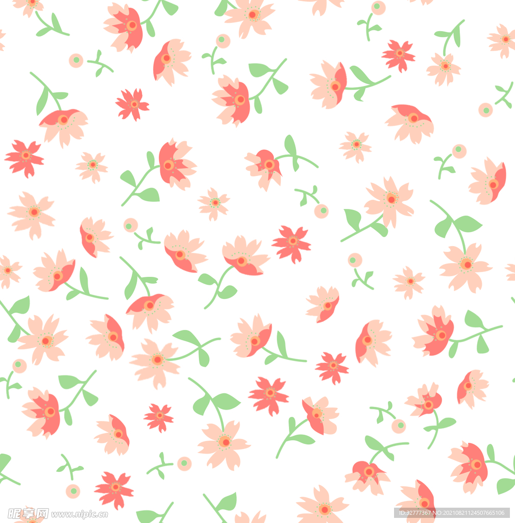 简单花朵