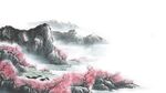 中国风水墨背景