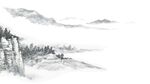 中国风水墨背景