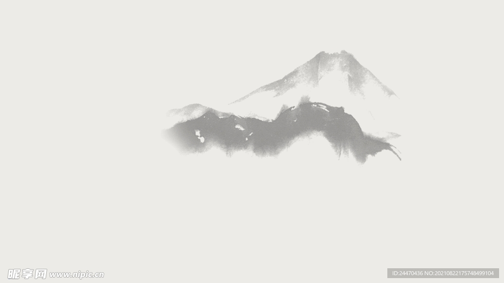 中国风群山背景