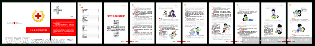 红十字救护知识手册