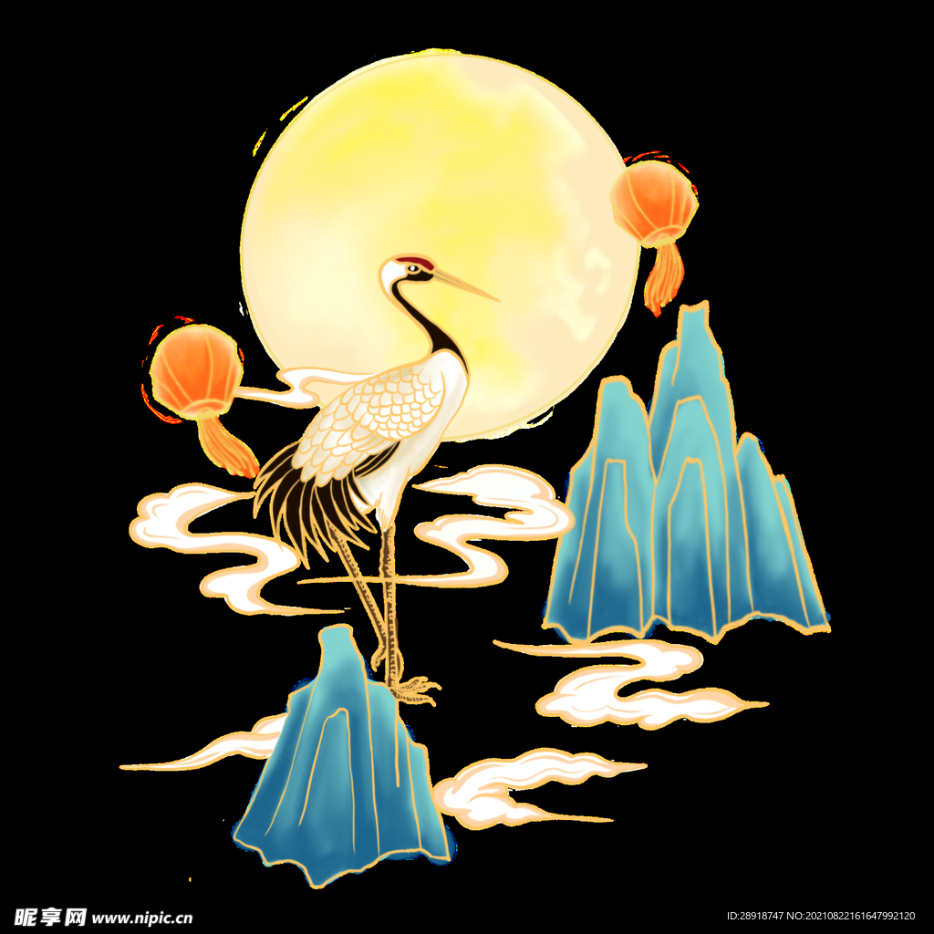 中秋元素