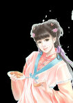   古装帅哥美女插画图片