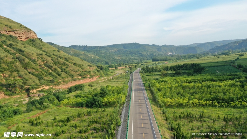 生态山水道路