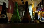 酒瓶玻璃瓶日式日料店摆设环保