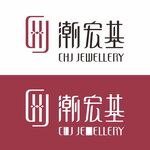 潮宏基LOGO 