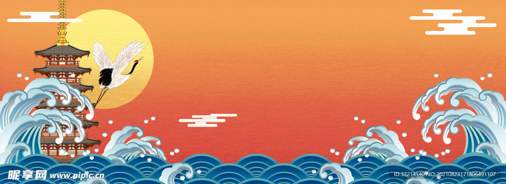 国潮插画