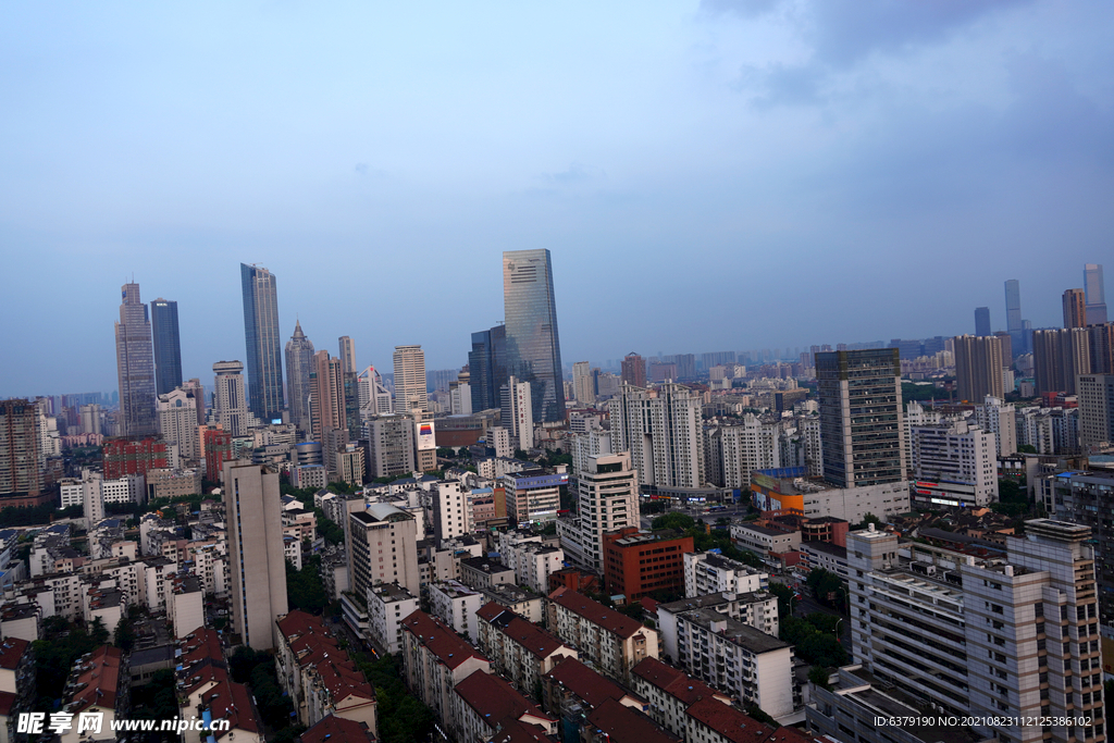 城市上空