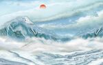 3D大理石流水花纹