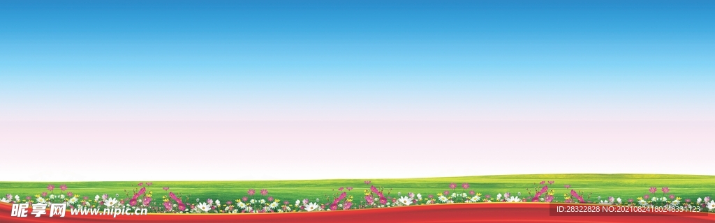 蓝天白云背景