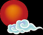 中国风中式祥云图案素材