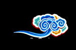 中国风中式祥云图案素材